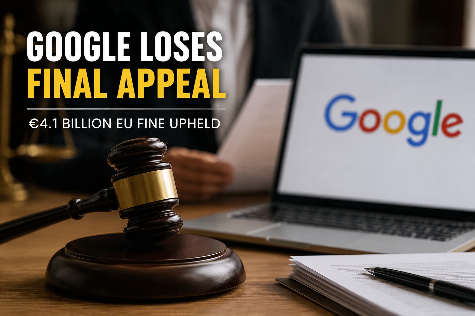 Google Loses Final Appeal Against €4.1 Billion EU Fine: What the Landmark Android Ruling Means for Big Tech