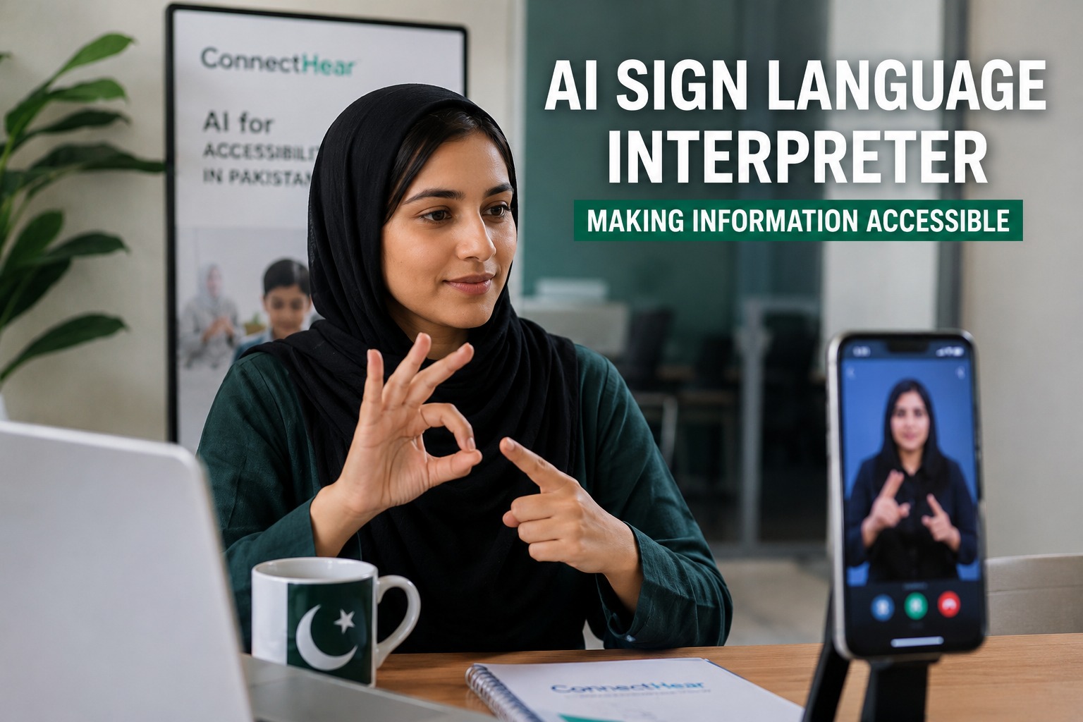 Pakistan Introduces AI Sign Language Interpreter to Make Critical Information Accessible to Deaf Community