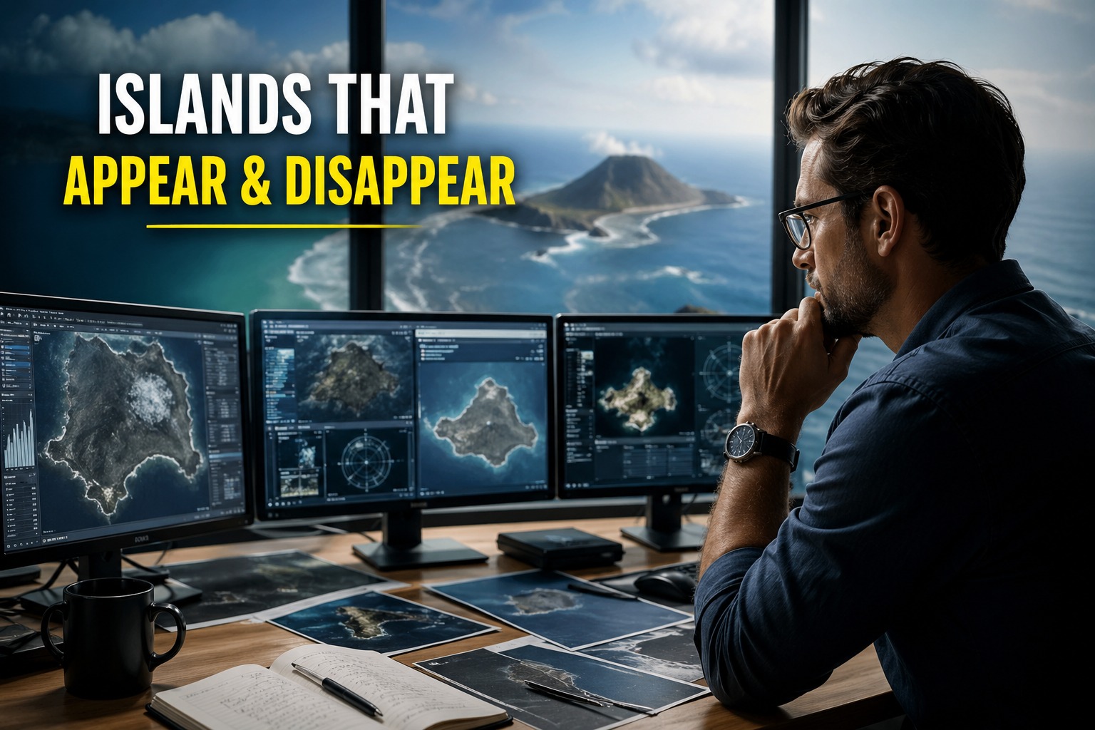 🌊 Mysterious Islands That Appear and Disappear: How Earth’s Coastlines Keep Changing and Confusing Maps