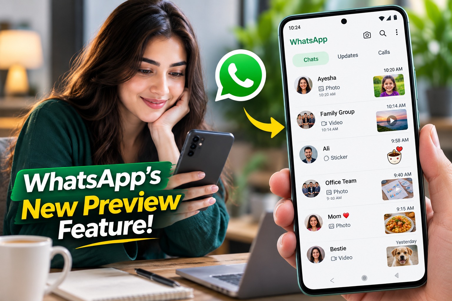 WhatsApp Tests New Android Feature to Preview Photos, Videos and Stickers Without Opening Chats