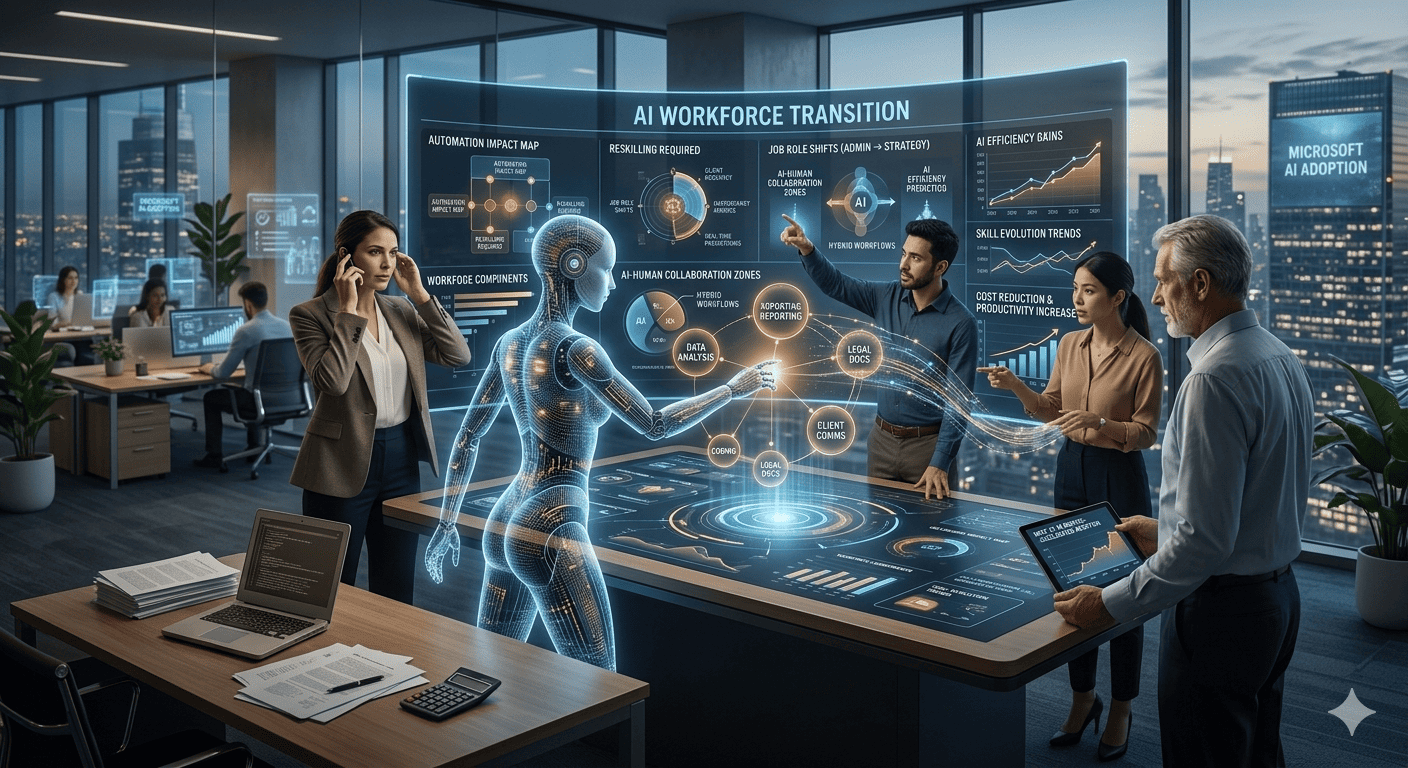 Microsoft Warns AI Could Replace White-Collar Employees Within Months