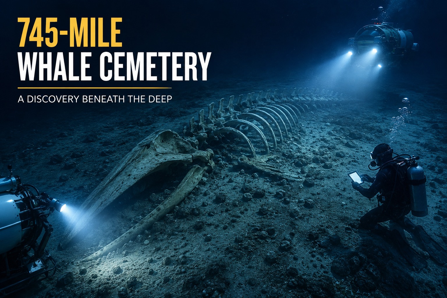 Ancient Whale Graveyard Discovered Deep in the Indian Ocean: A Window Into Millions of Years of Marine History