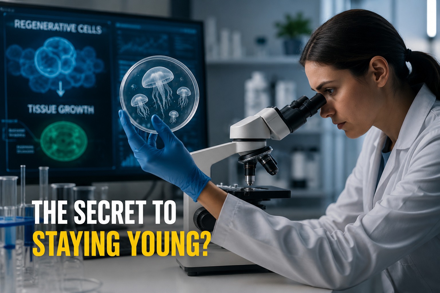 Could Humans Stay Young Forever? Scientists Find New Hope in a Tiny Sea Creature