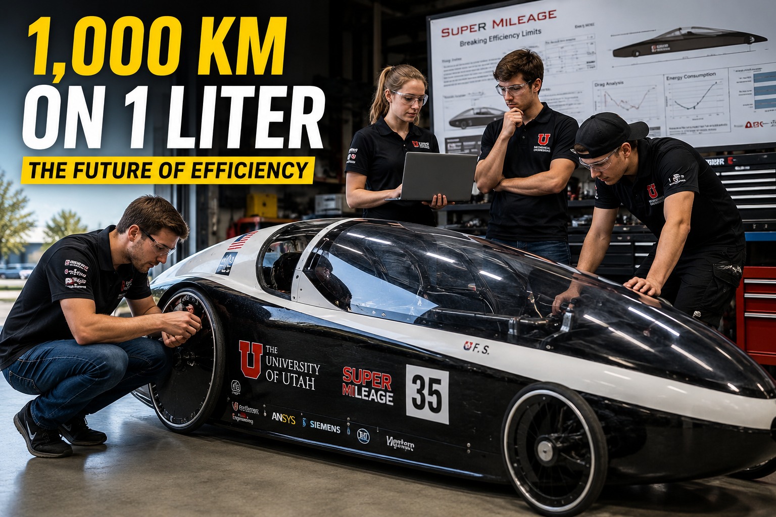 A Car That Can Travel Nearly 1,000 Kilometers on Just One Liter of Fuel: The Student-Built Innovation Redefining Efficiency