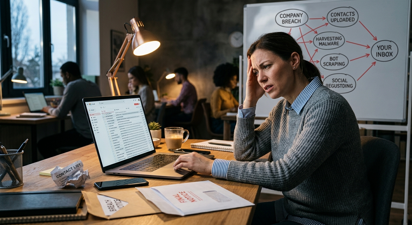 How Did Spammers Get My Email? The 8 Real Sources