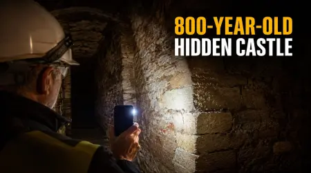 800-Year-Old Medieval Castle Discovered Beneath a British Court Using Only a Smartphone Light