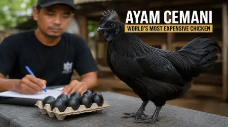 Ayam Cemani: The World’s Most Expensive Black Chicken Worth Millions