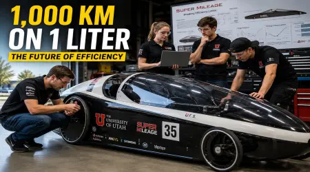 A Car That Can Travel Nearly 1,000 Kilometers on Just One Liter of Fuel: The Student-Built Innovation Redefining Efficiency