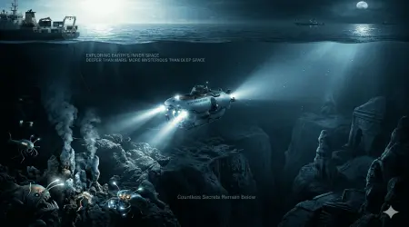 🌊 The Ocean Is Still More Mysterious Than Space — And Scientists Still Don’t Know What’s Hiding Deep Below