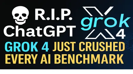 💀 R.I.P. ChatGPT: Grok 4 Just Crushed Every AI Benchmark 💀