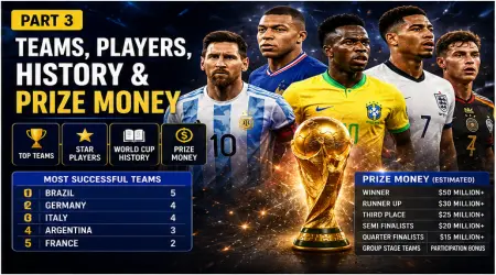 ⚽🌍 FIFA WORLD CUP 2026 - 🏆 PART 3 — TEAMS, STAR PLAYERS, HISTORY & PRIZE MONEY