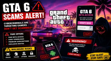 🎮 GTA 6 Scams Are Exploding Online: Cybercriminals Are Using the World's Most Anticipated Game to Target Millions
