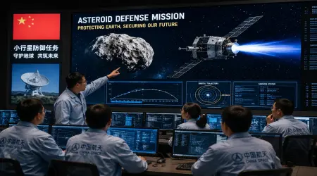 China's Asteroid Defense Mission: Preparing to Crash a Spacecraft into an Asteroid Before 2030